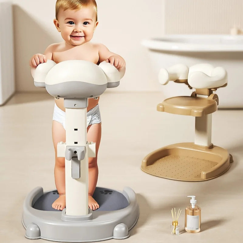 Soporte de Ducha Ajustable para Bebé – Seguro, Antideslizante y Ergonómico