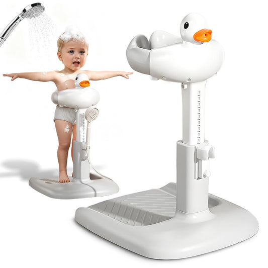 Soporte de Ducha Ajustable para Bebé – Seguro, Antideslizante y Ergonómico
